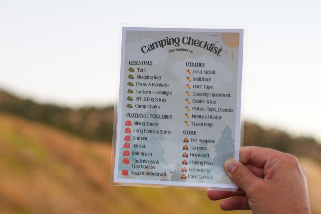 Camping Packing List